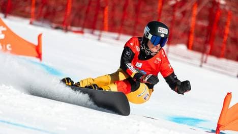 Hofmeister beim Slalom in Yanqing