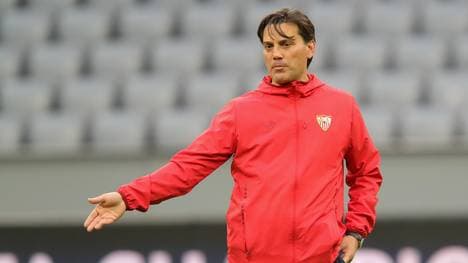 Sevilla FC Training And Press Conference