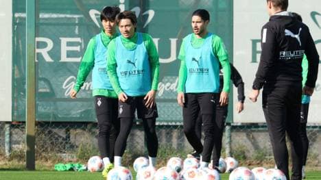 Beim Training war wieder mehr los