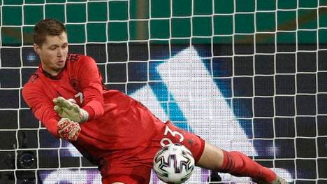 U21-Nationaltorwart Lennart Grill darf sich endlich auch in der Bundesliga beweisen