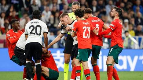 Florian Wirtz legte sich gegen Portugal mit einigen Spielern an