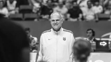 Oscar Schmidt bei einem Basketball-Spiel im Jahr 2022