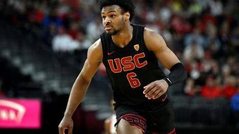 Bronny James trägt am College die Nummer 6