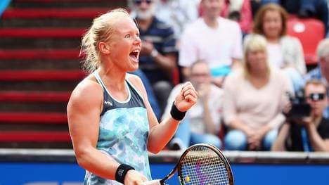Kiki Bertens hatte im Halbfinale Julia Gärges bezwungen