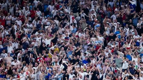 England-Fans im Dortmunder Stadion
