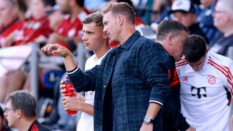 Julian Nagelsmann verhalf Gabriel Vidovic zu dessen ersten Profi-Einsätzen beim FC Bayern