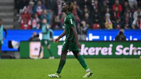 Manu Koné ging geknickt vom Platz