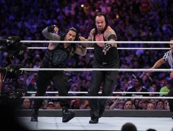 Das Gigantenduell, von dem der Undertaker "angewidert" war