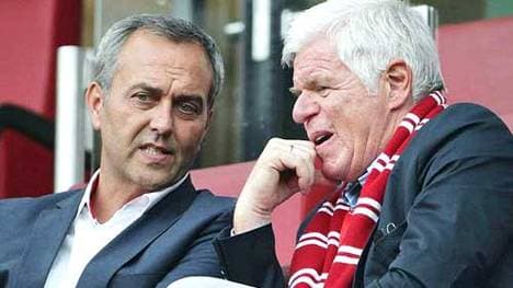 Werner Spinner (r.) sieht Köln finanziell auf einem guten Weg