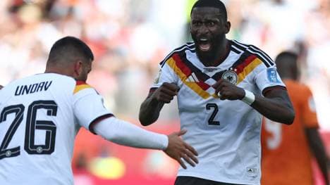 In der Startelf: Antonio Rüdiger (r.)