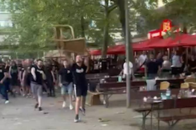 Brutale Fan-Eskalation in Leipzig