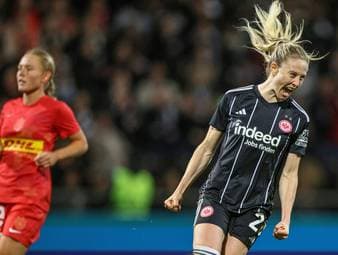Eintracht-Frauen auf Halbfinal-Kurs