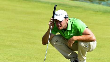 Maximilian Kieffer spielte eine starke Runde am zweiten Tag