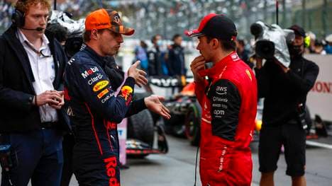 Nach dem Japan-GP herrschte auch bei den Rivalen Max Verstappen und Charles Leclerc Verwirrung