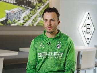 Haris Tabakovic, Spieler bei Borussia Mönchengladbach,  gibt einen Ausblick auf das anstehende Derby gegen den 1. FC Köln.