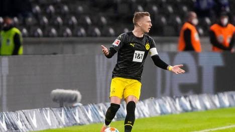 Marco Reus verlor zum Hinrunden-Abschluss mit Dortmund gegen Hertha BSC