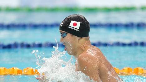 Fujimori Hiromasa ist ein Spezialist über die Lagenstrecke