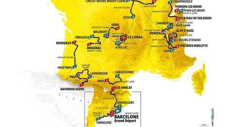 Tour de France 2026 Strecke 