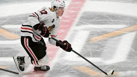 Lukas Reichel spielt bei der Eishockey-WM für Deutschland