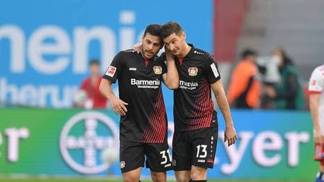 Kevin Volland und Lucas Alario