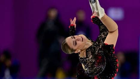 Kristina Isaev bei ihrer EM-Premiere