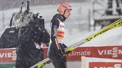 Karl Geiger konnte in Lahti nicht sein volles Potenzial ausschöpfen