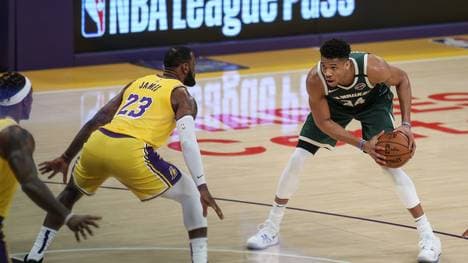 Giannis Antetokounmpo war zu stark für die Lakers