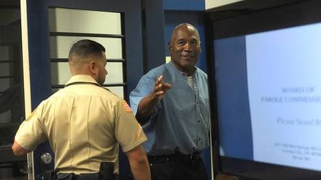 O.J. Simpson Granted Parole At Hearing