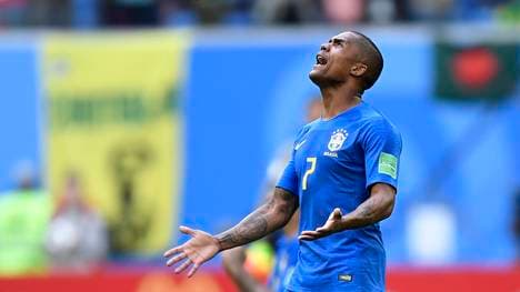 Douglas Costa fehlt Brasilien im letzten Gruppenspiel gegen Serbien
