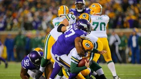 Die Green Bay Packers und die Minnesota Vikings kämpfen um den Titel in der NFC North