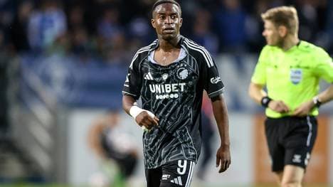 Moukoko stürmt für Kopenhagen