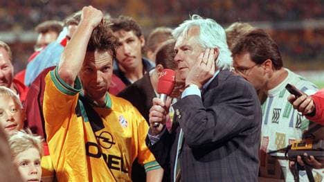 Lothar Matthäus sichtlich enttäuscht nach Bayerns Aus im Pokal gegen Vestenbergsgreuth