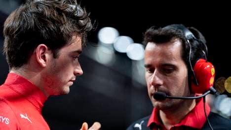Charles Leclerc ärgerte sich über Ferrari-Ingenieur Xavier Marcos Padros