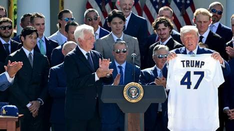 Dodgers zu Besuch im Weißen Haus