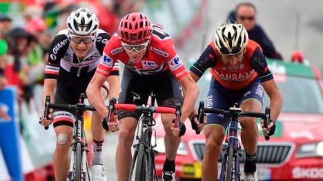 Christopher Froome verliert bei der 17. Etappe einen Teil seines Vorsprungs