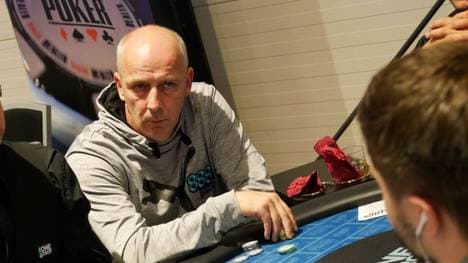 Mario Basler zockte beim Main Event der WSOP Europe