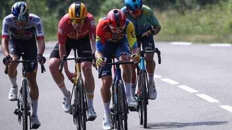 Florian Lipowitz (l.) vorne mit dabei