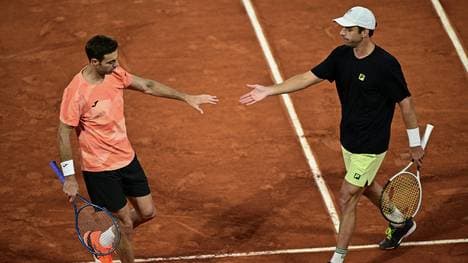 Am Ziel: Marcel Granollers (l.) und Horacio Zeballos