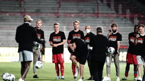 Union Berlin wird für das Feiern nach dem Klassenerhalt bestraft