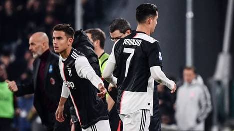 Cristiano Ronaldo war nicht glücklich mit seiner Auswechslung