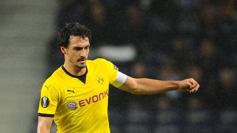 Mats Hummels musste im Spiel beim FC Porto vorzeitig ausgewechselt werden