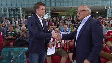 Thomas Helmer und Felix Magath