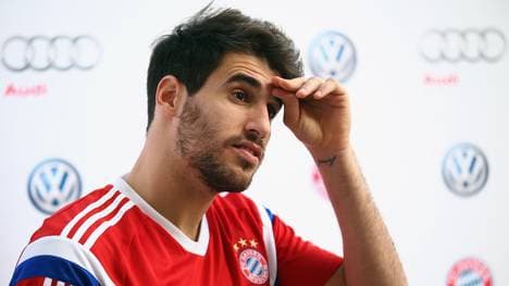 Javi Martinez vom FC Bayern München