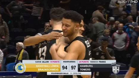 Hamburger Towers gewinnen in Braunschweig