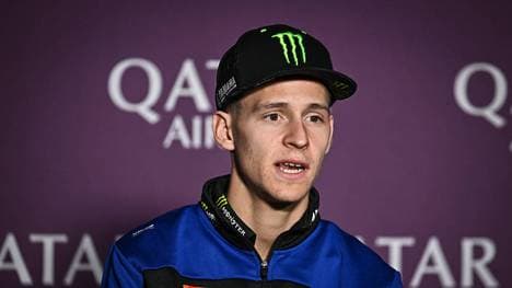QUARTARARO Fabio (fra), Monster Energy Yamaha MotoGP, Yamaha YZR-M1, portrait press during the 2024 MotoGP Qatar Airways Grand Prix of Qatar on the Losail International Circuit from March 8 to 10, in Lusail, Qatar - MOTO - MOTO GP - QATAR GRAND PRIX 2024 DPPI Panoramic PUBLICATIONxNOTxINxFRAxBEL MJ1_0142