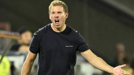Julian Nagelsmann rutscht mit seinem Team ab