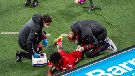 Kingsley Coman wurde in Leverkusen verletzt ausgewechselt