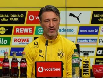 Trotz nur einer Niederlage in der laufenden Bundesligasaison scheint man in Dortmund nur mäßig zufrieden zu sein. Für Trainer Niko Kovac ist das ein positives Signal. Schließlich hat er eine hohe Erwartungshaltung.