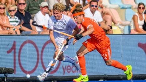 Halbfinale zwischen Frankreich und den Niederlanden