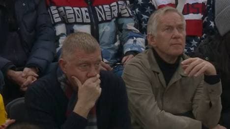 Boris Becker (l.) und Johannes B. Kerner (r.)